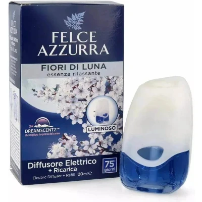 Afbeelding van Felce Azzurra Fiori di Luna moonflowers elektrische luchtverfrisser basic 20 ml
