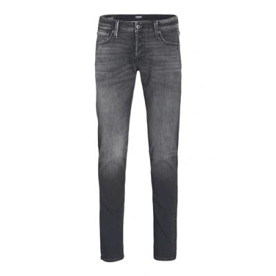 Afbeelding van Jack &amp; Jones Glenn ICON Slim fit jeans, Heren, Maat: 31x34, Black denim
