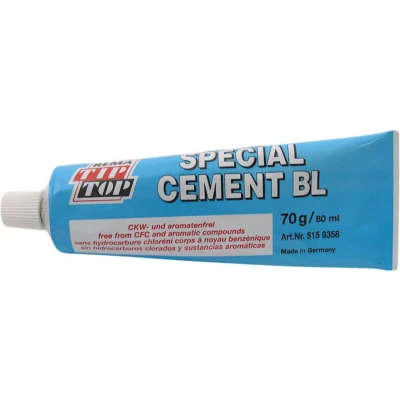 Afbeelding van Tricircle Solutie Speciaal cement blauw 70gr