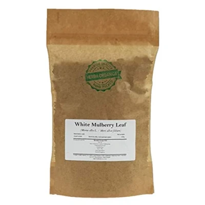 Afbeelding van Herba Organica Witte Moerbei Blad Morus Alba L / White Mulberry Leaf (100g)