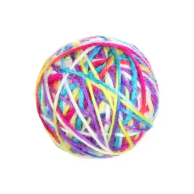 Afbeelding van Flamingo Abir Speelgoed Katten Ps Bal Mix 6cm 1st 132607