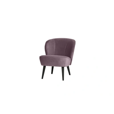Afbeelding van Sara Fauteuil Fluweel Warm Lila