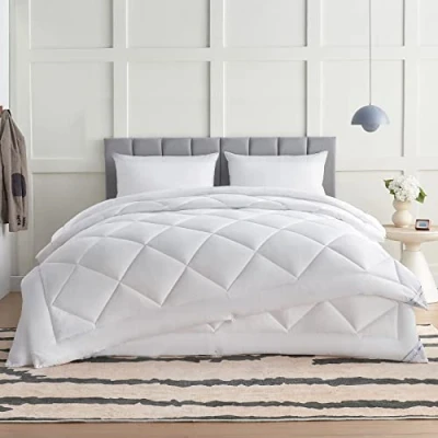 Afbeelding van WAVVE dekbed 240 x 260 4 seizoenen 2 delig zomer cm 150 g/m² + voor het hele jaar 300 gsm = winterdekbed 450 gsm, ademend vier