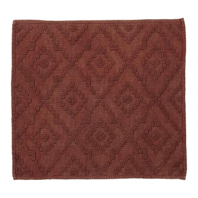 Afbeelding van WC Mat Sealskin Aztec Donkerroze 60 x cm