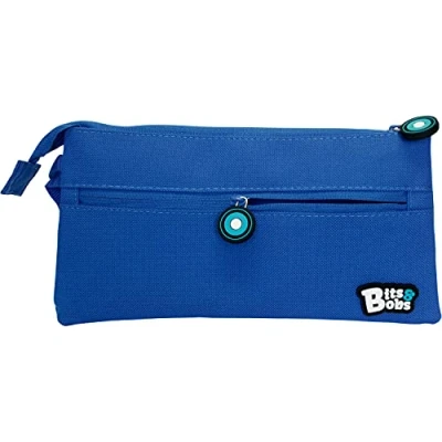 Afbeelding van Grafoplás Bits &amp; Bobs 37543830 Etui, plat, blauw, 23,5 x 12 cm