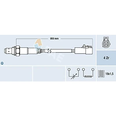 Afbeelding van Fae Lambda sonde 77262