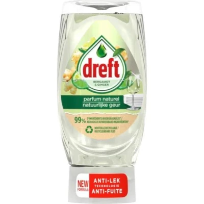 Afbeelding van 8x Dreft Afwasmiddel Bergamot &amp; Ginger 370 ml