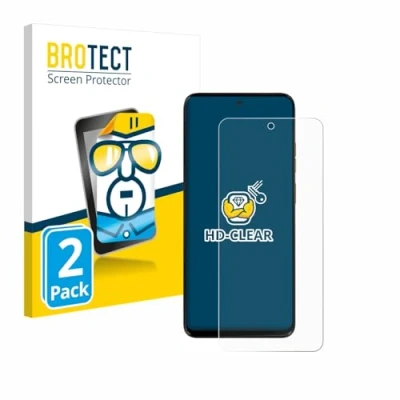 Afbeelding van BROTECT Screenprotector voor Motorola Moto G15 Folie Beschermfolie transparant (2 Stuks)
