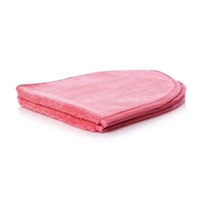 Afbeelding van Set van 2 make up remover doek microvezel updoekjes voor het gezicht gezichtsreinigingsdoek ideaal de gevoelige huid Öko Tex 100 standaard ca. 300 g/m² 40 x 18 cm roze