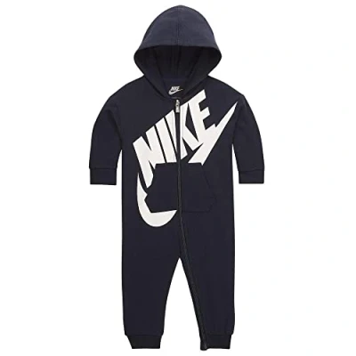Afbeelding van NIKE baby&#039;s jongens Overall met capuchon Overall, Obsidiaan, 6 månader