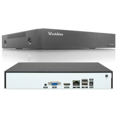 Afbeelding van 4K NVR 16 kanaals bewakingsnetwerk videorecorder,16CH voor CCTV systeem thuisbeveiliging,ondersteunt tot x IP camera&#039;s,weergave op afstand(harde schijf &amp; PoE poorten niet inbegrepen)