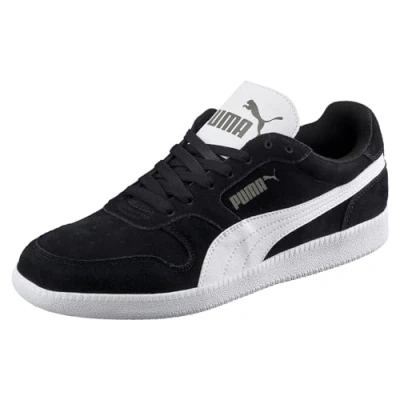 Afbeelding van PUMA Unisex Icra Trainer SD Low Top Sneaker, Black White, 47 EU