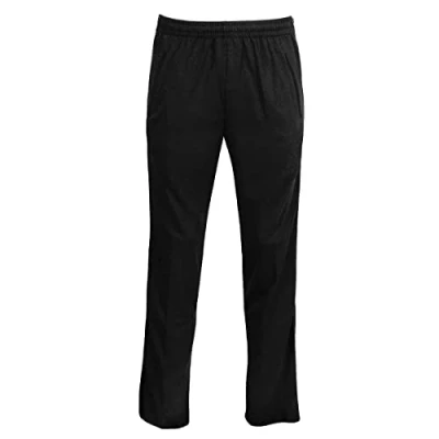 Afbeelding van hajo Joggingbroek voor dames, functionele revalidatiebroek met ritssluiting op de broekspijp, korte maten, zwart (100), 38