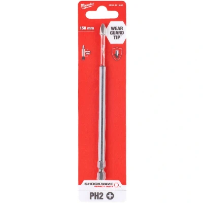 Afbeelding van Milwaukee Accessoires SchroefBIT ShW PH2 150mm 1pc 4932471565