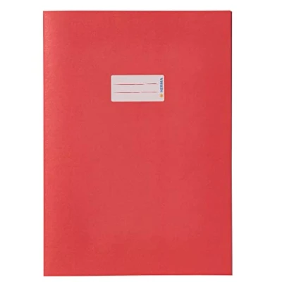 Afbeelding van 10x Herma Schriftfolie papier A4 donkerrood