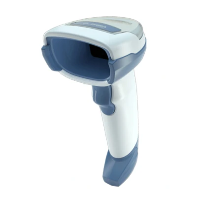 Afbeelding van Zebra DS4608 HC Draagbare streepjescodelezer 1D/2D LED Blauw Wit