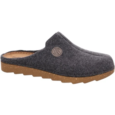 Afbeelding van Pantoffel Rohde Men Foggia H 7100 Anthracite Schoenmaat 42