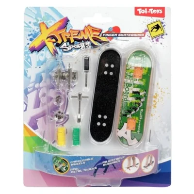 Afbeelding van Vinger Skateboard met accessoires 1 setje