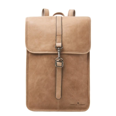 Afbeelding van Castelijn &amp; Beerens Carisma Laptoprugzak 15,6&quot; RFID beige Laptoptas backpack