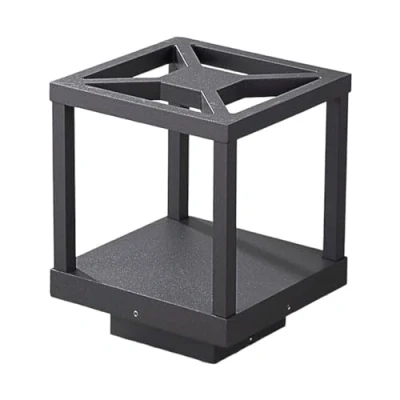 Afbeelding van Lucande LED buitenlamp 1licht Aluminium H: 23 cm grafietgrijs Inclusief lichtbron