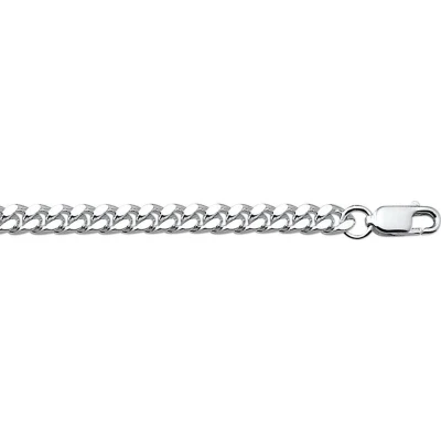 Afbeelding van Zilveren Ketting Geslepen Gourmet 5,0 mm x 50 cm lang