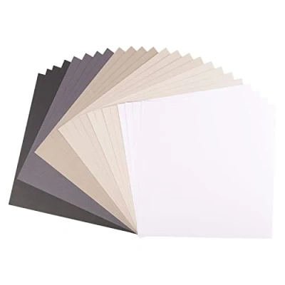 Afbeelding van Vaessen Creative Florence Scrapbook Papier 216 g 12x12 x24 vellen multipack, zwart, papier, multicolor, 30,5 x 0,7 cm