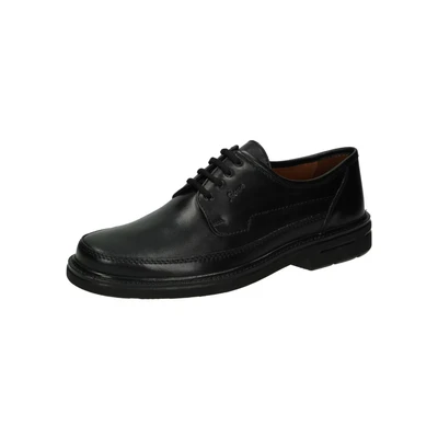 Afbeelding van Sioux Veterschoenen, Heren, Maat: 38.5, Schwarz Leer