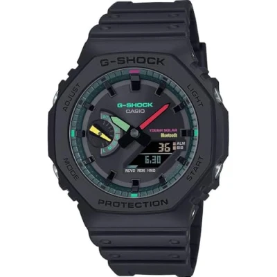 Afbeelding van G SHOCK B2100 Bluetooth Horloge, Heren, Maat: One Size, Black