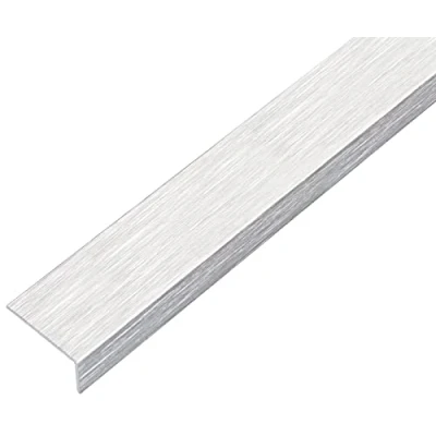 Afbeelding van Alberts 489106 hoekprofiel zelfklevend aluminium, rvs look, licht 1000 x 20 10 mm