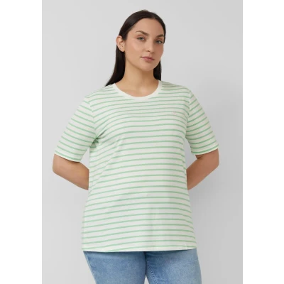 Afbeelding van S.Oliver T-Shirt Print - Dames - Maat 54 - Groen