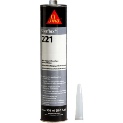 Afbeelding van Afdichtkit Sikaflex 300ml 221 zwart