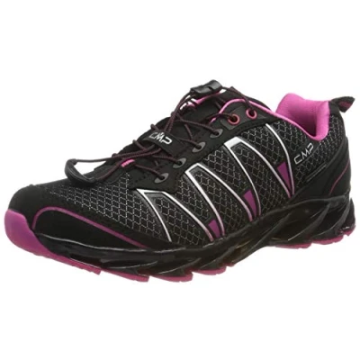 Afbeelding van CMP Kids Altak Trail WP 2.0 Sportschoenen, uniseks, voor jongens en meisjes, Zwart Fuchsia, 40 EU