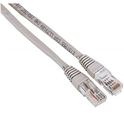 Afbeelding van Hama 1,5 m netwerkkabel Cat5e UTP LAN kabel patchkabel Cat 5e Gigabit Ethernet