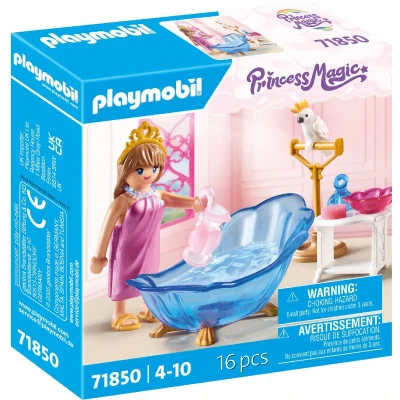 Afbeelding van Playmobil 71850 koninklijk bad met prinses