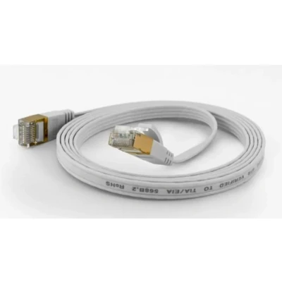 Afbeelding van wantecWire 7011 extra dunne patchkabel met topkwaliteit wit