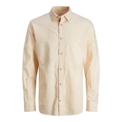 Afbeelding van Jack &amp; Jones Jjesummer Overhemd, Heren, Maat: Medium, Apricot ice