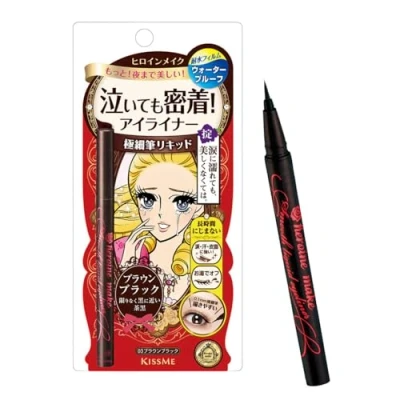 Afbeelding van Isehan Kiss Me Heroine Make Smooth Liquid Eyeliner 03 Brown Black