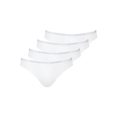 Afbeelding van Sloggi 4ER PACK Slip, Heren, Maat: Large, Weiß