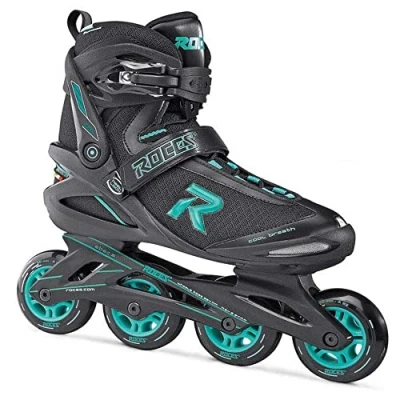 Afbeelding van Inline Skate Roces Icon W Black Aqua Schoenmaat 40