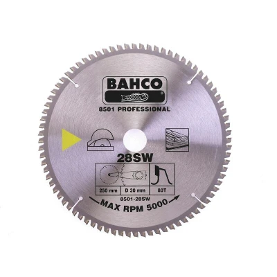 Afbeelding van Bahco cirkelzaagblad hardmetalen tanden 8501 30SW