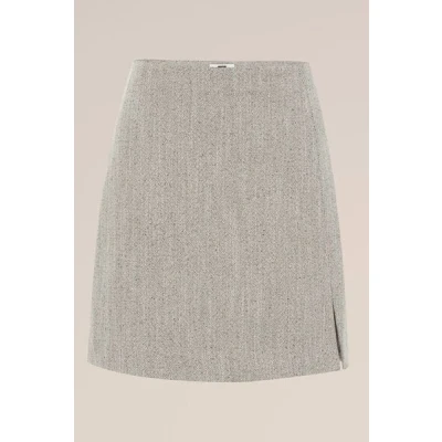 Afbeelding van WE Fashion Dames rok met structuur