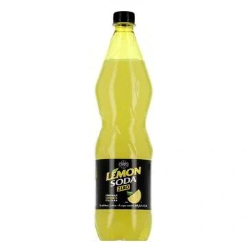 Afbeelding van 12x Lemonsoda Zero PET 1Lt fles Campari Group citroen Italiaans