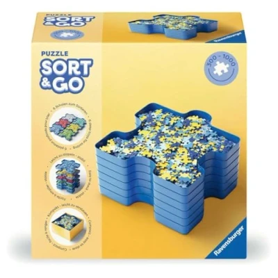 Afbeelding van Ravensburger 179343,Sort Your Puzzle. 6 Sortierschalen,Geel