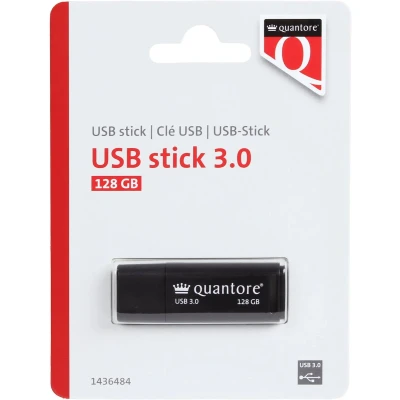 Afbeelding van USB stick 128GB 3.0 zwart