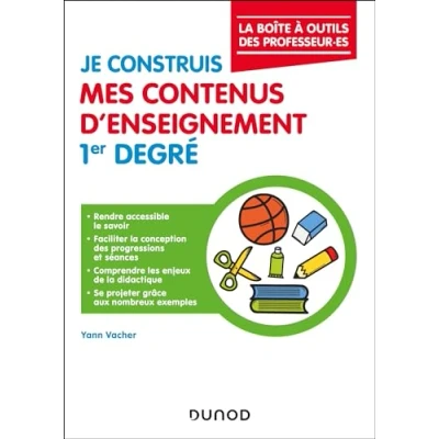 Afbeelding van Je construis mes contenus d&#039;enseignement 1er degré