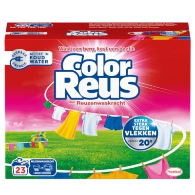 Afbeelding van Witte Reus Wasmiddel Color Poeder 23 Wasbeurten 1,15 kg