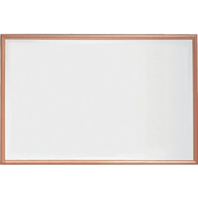 Afbeelding van Nobo Basic Melamine Dry Wipe Whiteboard, niet magnetisch, 600 x 400 mm, Pine Trim, Wit, 1905199