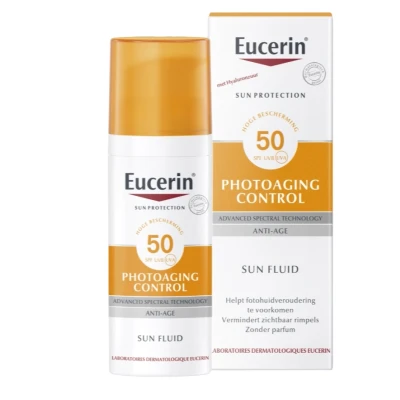 Afbeelding van 12x Eucerin Sun Fluid Anti Age SPF 50 ml