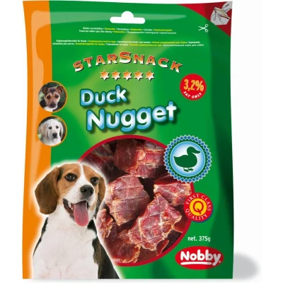 Afbeelding van NOBBY STARSNACK DUCK NUGGET 6 X 375 GRAM