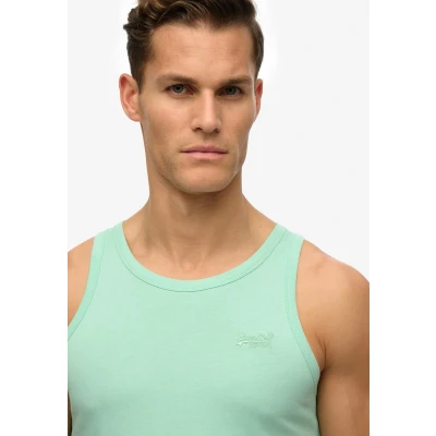 Afbeelding van Superdry Essential LOGO Top, Heren, Maat: XXL, Spearmint light green